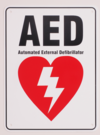 aed sign